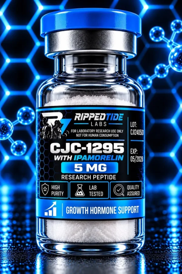 Rippedtide Labs CJC-1295 + Ipamorelin 10 mg vial
